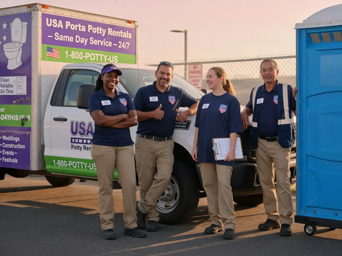 Porta Potty Rental company in Burnside, PA